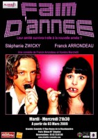 affiche 141x200 Stéphanie Zwicky est votre Fag Hag préférée dans Faim dannée (comédie gay friendly)