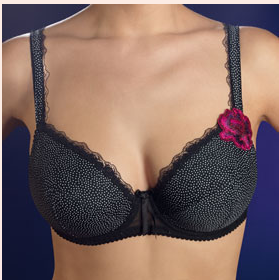 elixir noir armature Lingerie grande taille : Bonnets profonds D, E, F chez Orcanta !