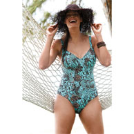 mailot-la-redoute-bleu mailot la redoute bleu Soldes Maillot de bain grande taille : notre sélection en première démarque !