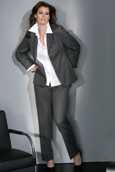 ensemble gris Comment s’inventer ses propres Soldes Ulla Popken  ?