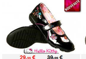 ballerines hello kitty Chaussures rentrée scolaire : marques mode aux pieds des enfants
