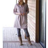 blouse plastron jean Taillissime automne 2009 : Tendances de mode grande taille !