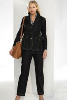 jean-blazer-grande-taille-ulla-popken jean blazer grande taille ulla popken 133x200 Ulla Popken automne 2009 : Tendances de mode grande taille !