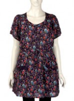 tunique imprimee 147x200 Evans autumn 2009 : Tendances de mode plus size  !