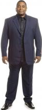 costume bleu le dress code Costumes grandes tailles pour homme daffaires