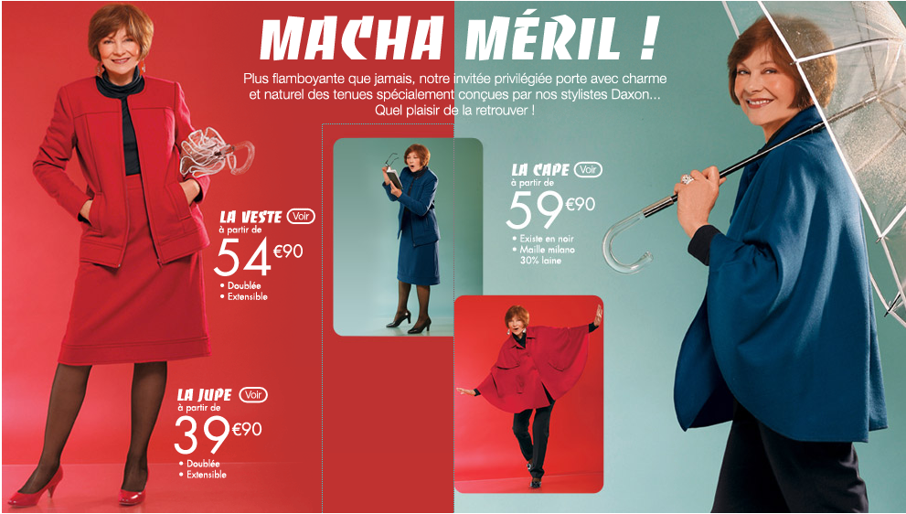 macha meril Macha Méril et Anny Duperey, ambassadrices de Daxon !