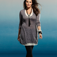 tunique-2-en-1 tunique 2 en 1 3Suisses Oh! Les Formes automne 2009 : Tendances de mode grande taille !