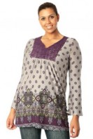 tunique imprimee 133x200 Collection grande taille automne 2009 chez Génération Shopping  !