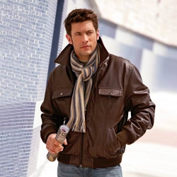 blouson-en-cuir-bp-homme blouson en cuir bp homme Quand Blanche Porte fait dans les grandes tailles pour homme