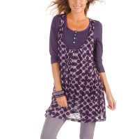 tunique pois 200x200 Mode grande taille : collection hiver chez La Redoute !