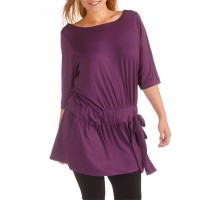 tunique violette 200x200 Mode grande taille : collection hiver chez La Redoute !
