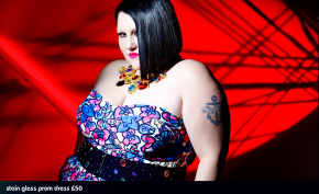 beth-ditto-at-evans-prom-dress