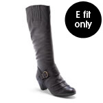 bottes boucle evans Chaussure grande taille : bottes pour mollet fort !