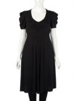 evans evans 147x200 La petite robe noire pour Femme Ronde !