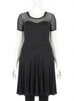 evans3 evans3 147x200 La petite robe noire pour Femme Ronde !