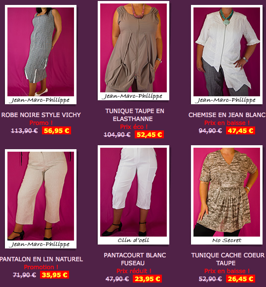 melimodefr Mélimode offre  30% aux lectrices de Ma Grande Taille.com