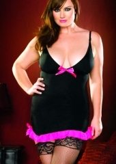 nuisette-rose nuisette rose Idée Cadeau : Lingerie grande taille sexy !