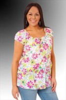 top basic imprime 132x200 Soldes Vetement Grande Taille chez Yours Clothing !