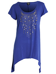 top-bleu top bleu Vêtements de fêtes pour femme ronde sur Kiabi.com !