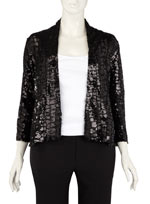 veste-sequins veste sequins Tenue de soirée grande taille femme chez Evans.co.uk !