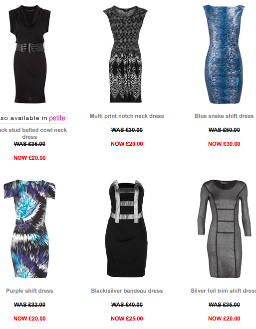 wwwdorothyperkinscom robe Code de Réduction Dorothy Perkins :  20% sur tout le site