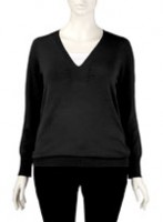 pull noir evans clothing 10 147x200 Soldes Vetement Grande Taille chez Evans Clothing !