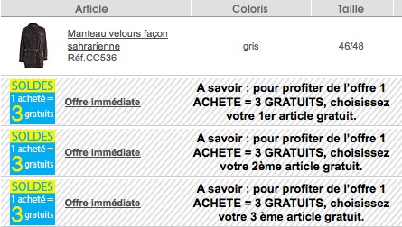 soldes kiabi 2010 Soldes KIABI : 1 acheté = 3 gratuits, sur le site kiabi.com