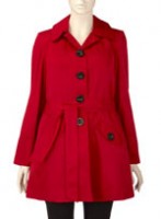 trench rouge 35 147x200 Soldes Vetement Grande Taille chez Evans Clothing !