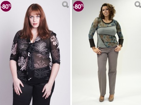 castaluna com Mode Grande Taille : derniers jours de Soldes à  80% chez Castaluna com