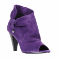 cosmo paris violet Tendance Chaussure du Printemps 2010 : la bottine open toe