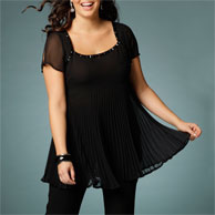 tunique-plissee tunique plissee Ultimes Soldes au rayon Grandes Tailles Taillisime de LaRedoute.fr !