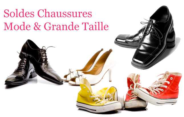 soldes chaussures grande taille