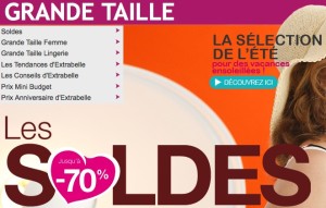soldes blanche porte grande taille