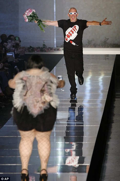 jean paul gaultier et beht ditto Photos de Beth Ditto au défilé de Jean Paul Gaultier