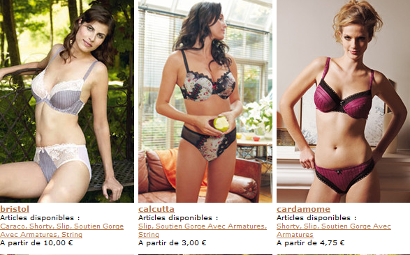 Lingerie Femme Sans complexe - Lingerie Femme - 3 SUISSES