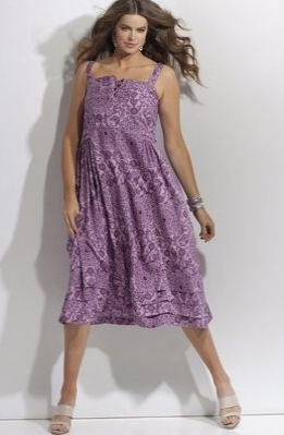 robe parme grande taille