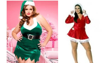 Costume Mère Noël grande taille sexy pour un Noël dont il se rappellera !
