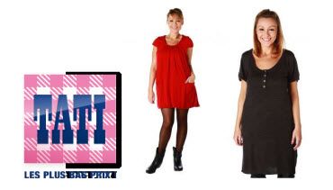 soldes robes taille 54 et plus Soldes robes taille 54 et plus : spécial petits prix des soldes Tati