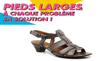 Chaussures pieds larges : ouverture du rayon Sarenza chaussures femme ...