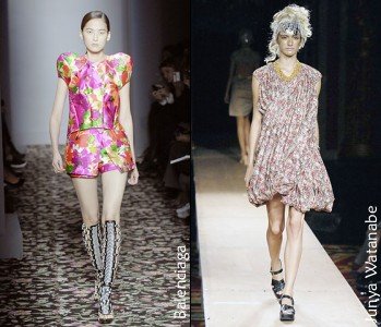 Femmes rondes, femmes grandes et tendance mode fleurie fleurs Femmes rondes, femmes grandes et tendance mode fleurie
