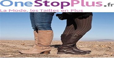 bottes femme mollets larges taillissime