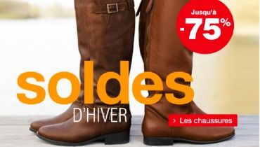 bottes mollets larges soldes