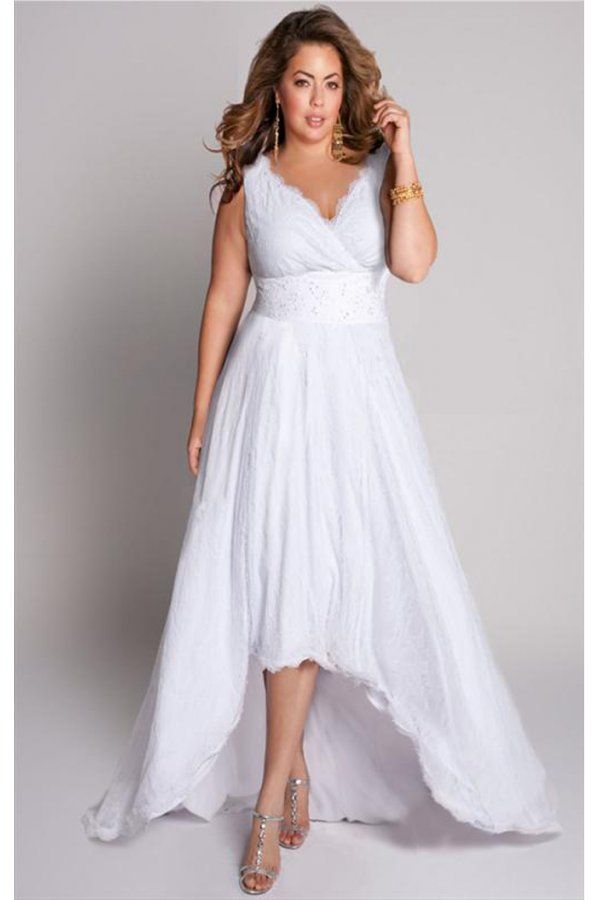 robe de mariage civil grande taille