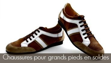chaussures grandes pointures homme