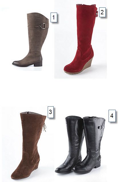 botte haute pour gros mollet
