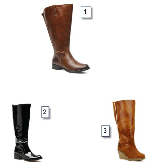 botte femme pour gros mollet