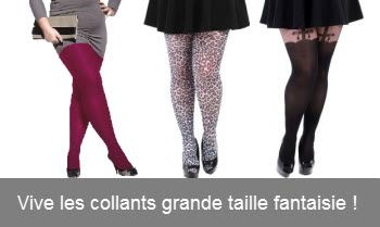 collant fantaisie grande taille