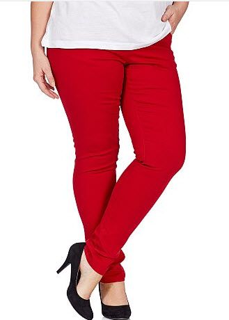 legging rouge kiabi