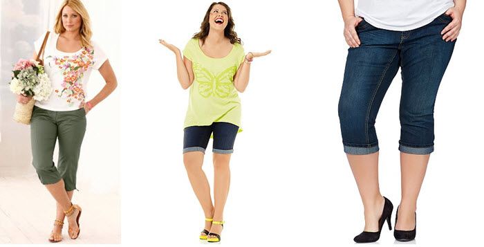 Pantacourt femme ronde Clearance