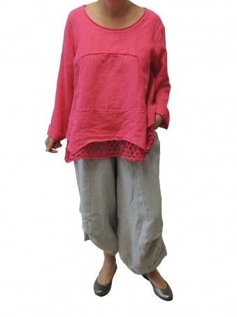 Soie et lin : les rondes aussi ont droit aux jolies matières chez Bridjet